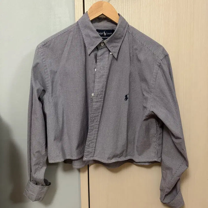 [BUNJANG] Polo Vintage Crop Shirt / 폴로 크롭 셔츠 폴로 빈티지