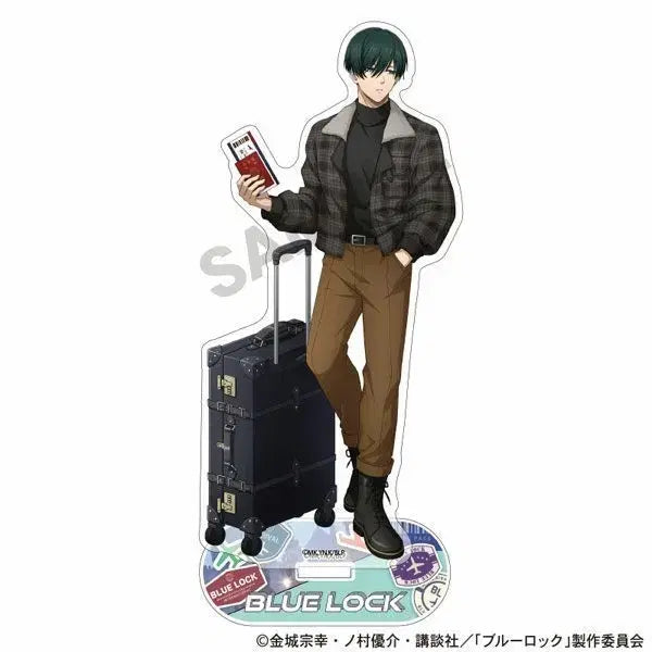 [BUNJANG] Itoshi Rin Blue Lock Travel Acrylic Stand / 이토시 린 블루록 여행 아크릴
