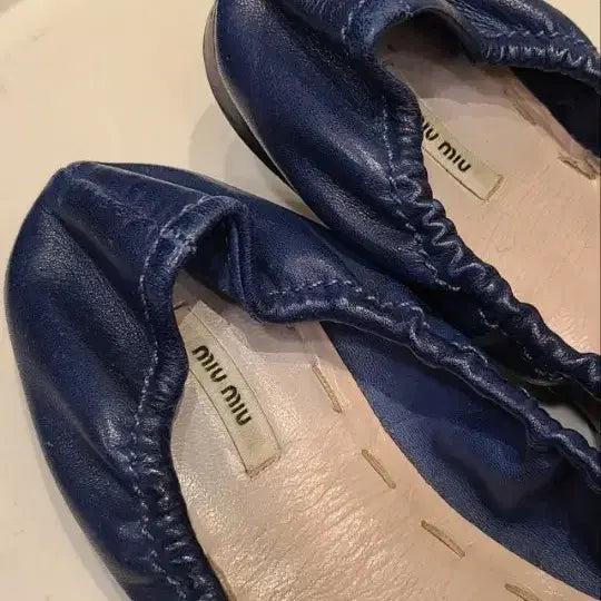 [BUNJANG] Miu Miu Ballet Flats / 미우미우  35반   발레리나   플렛슈즈