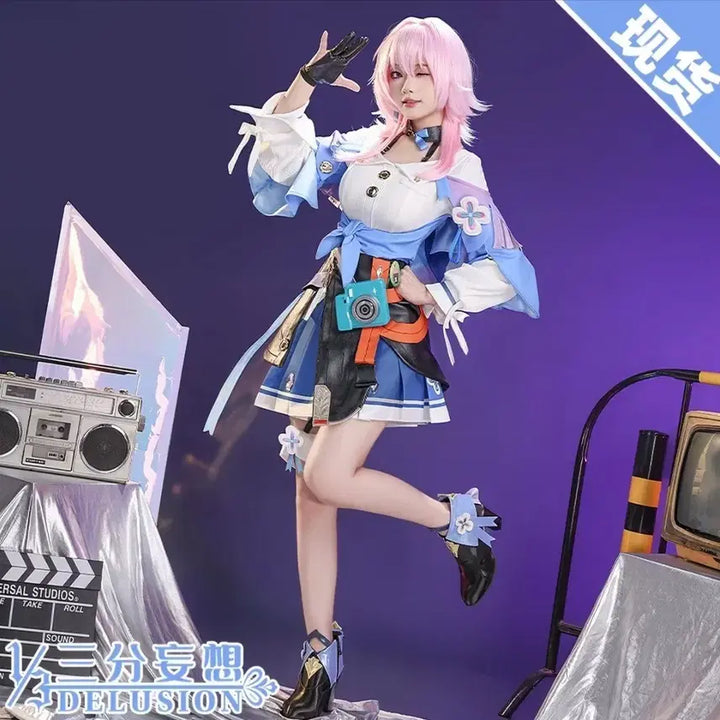 [BUNJANG] Honkai: Star Rail March 7th Cosplay Costume / 붕괴 스타레일 삼칠이 코스프레 의상 판매합니다