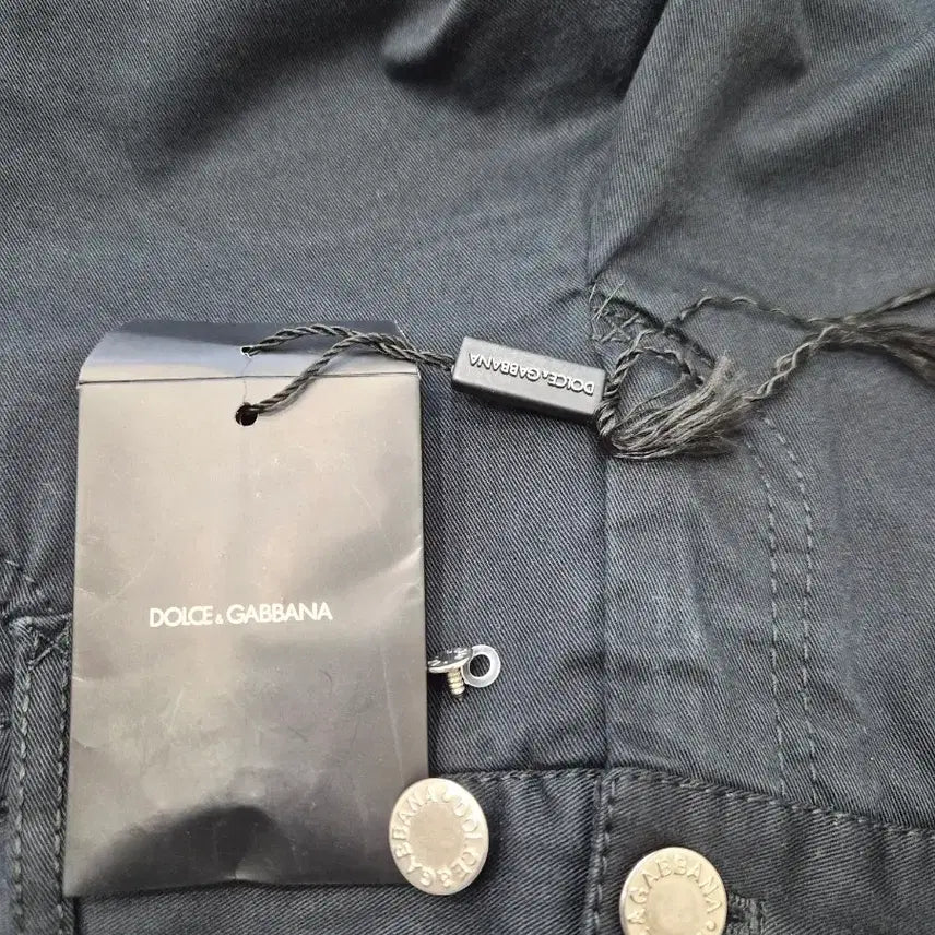 [BUNJANG] DOLCE&amp;GABBANA Black Slim Straight Pants / DOLCE&amp;GABBANA 돌체앤가바나 정품 블랙 여성 바지