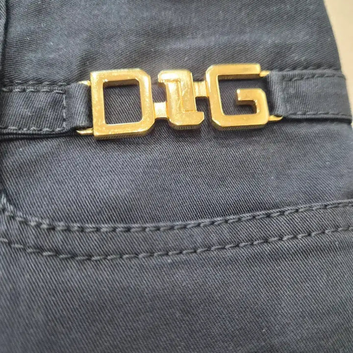[BUNJANG] DOLCE&amp;GABBANA Black Slim Straight Pants / DOLCE&amp;GABBANA 돌체앤가바나 정품 블랙 여성 바지