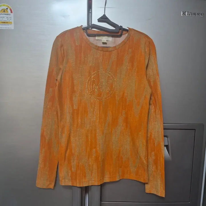 [BUNJANG] Michael Kors Logo Trim T-shirt / 마이클코어스 쥬얼리 로고 티셔츠