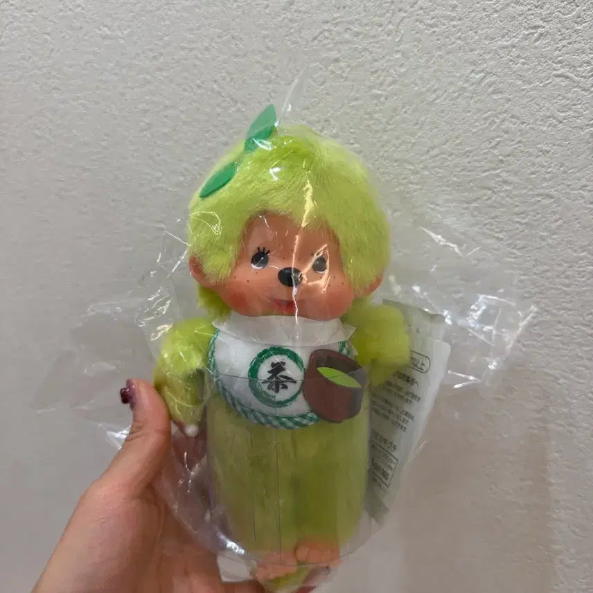 [BUNJANG] Monchhichi Matcha Green Tea S Size Doll / 말차 녹차 몬치치 인형 s사이즈
