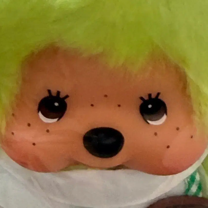 [BUNJANG] Monchhichi Matcha Green Tea S Size Doll / 말차 녹차 몬치치 인형 s사이즈