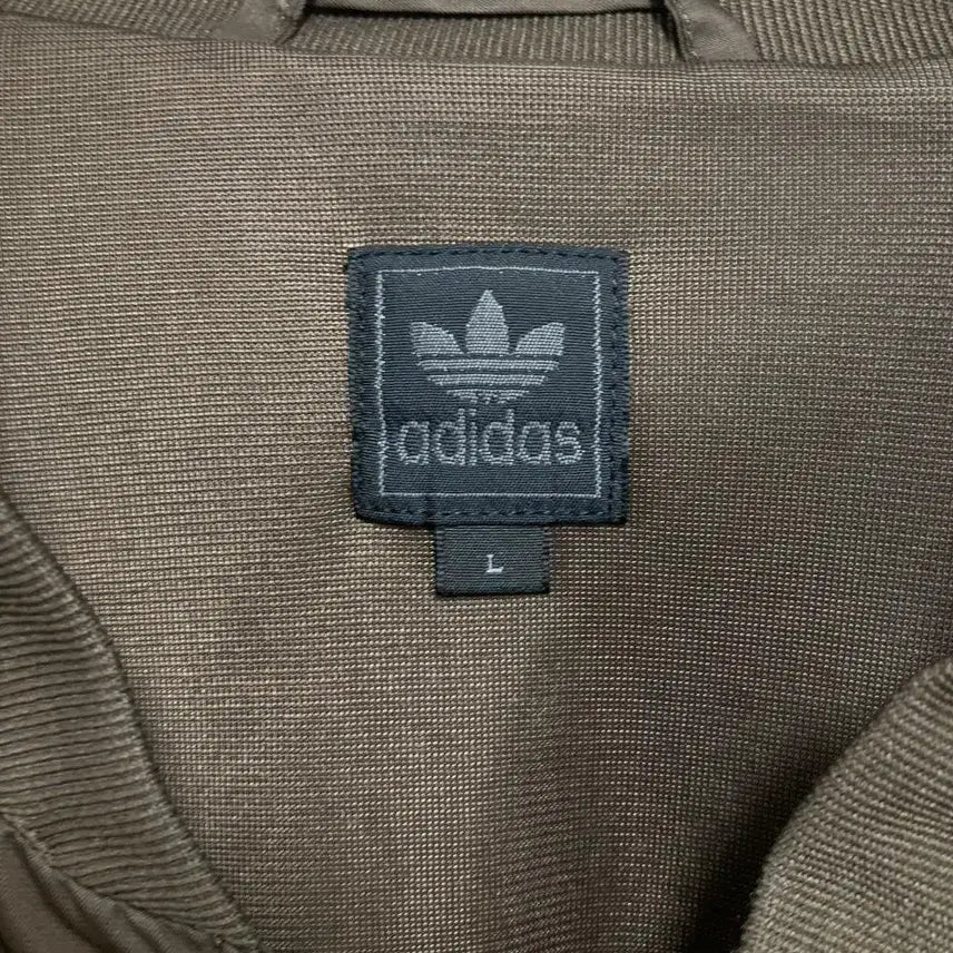 [BUNJANG] Adidas Brown Gold Jersey Zip-Up Track Top Jacket / 아디다스 브라운 골드 져지 갈금 자켓 집업 트랙탑