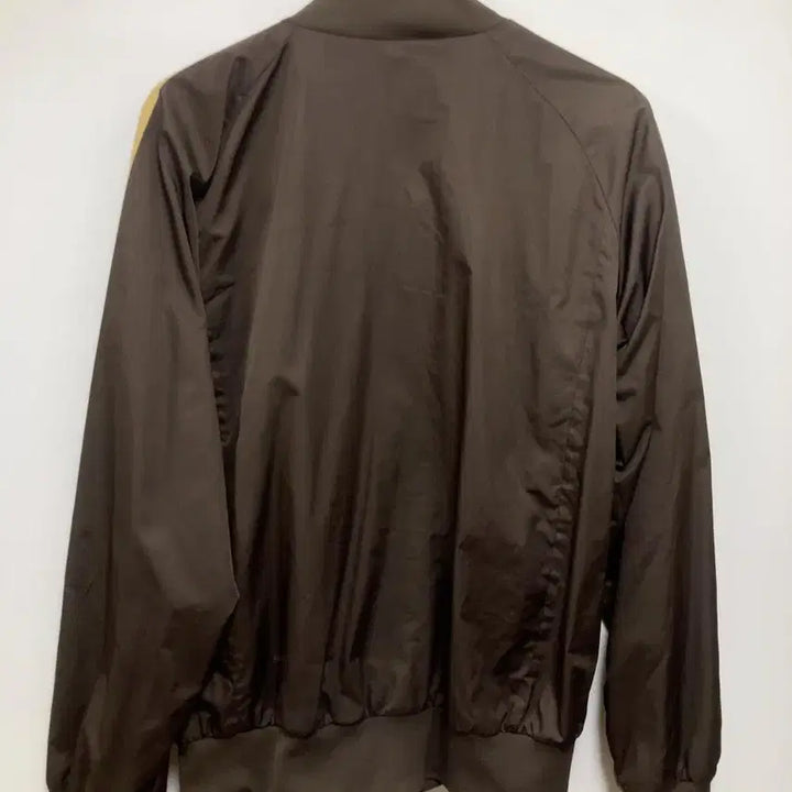 [BUNJANG] Adidas Brown Gold Jersey Zip-Up Track Top Jacket / 아디다스 브라운 골드 져지 갈금 자켓 집업 트랙탑