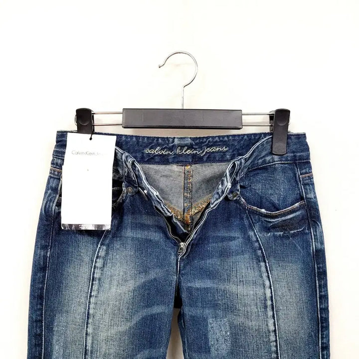 [BUNJANG] Calvin Klein 핀턱 워싱 데님 Jeans / +ck 캘빈클라인 핀턱 워싱 데님 매장판 Y925
