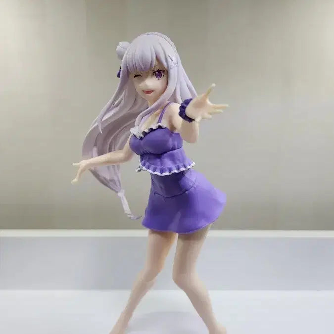 [BUNJANG] Re:Zero Emilia EXQ Pajamas Figure / 리제로 에밀리아 EXQ 잠옷 피규어