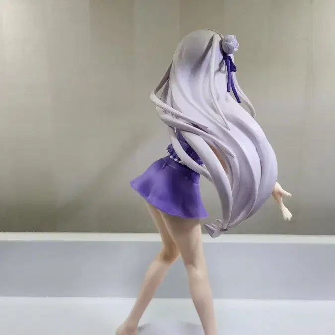 [BUNJANG] Re:Zero Emilia EXQ Pajamas Figure / 리제로 에밀리아 EXQ 잠옷 피규어