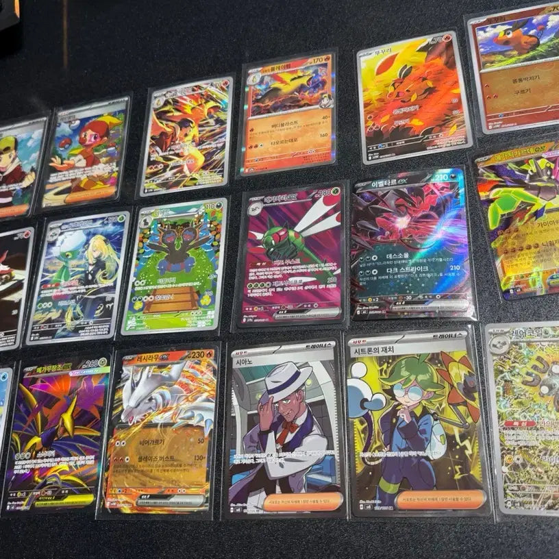 [SOLD OUT] 포켓몬카드 SR, AR, RR, C 27장 일괄