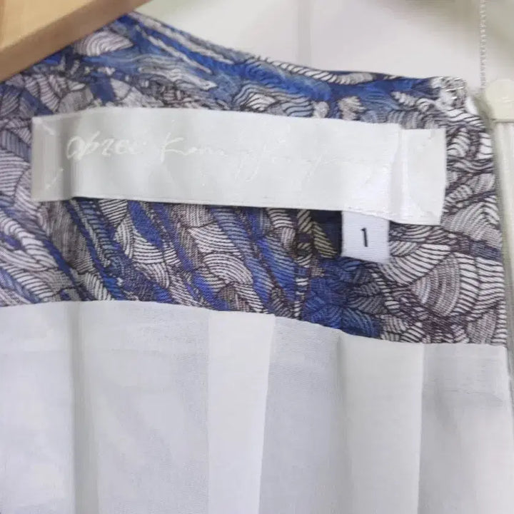 [BUNJANG] Obzee Blue Patterned Princess Dress / Obzee 원피스 1
