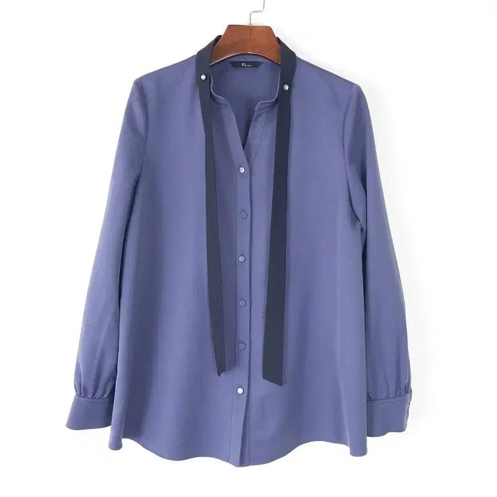 [SOLD OUT] KL바이린 스카프탈부착 블라우스 55