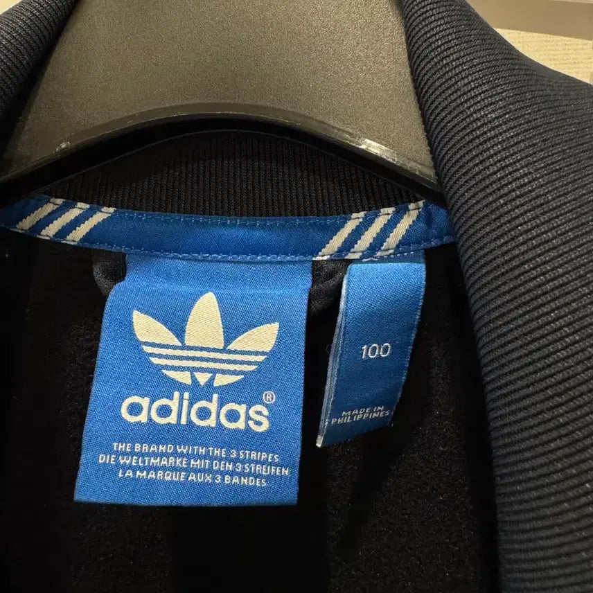 [BUNJANG] Adidas Originals Navy Jersey Zip-up / 아디다스 오리지널 져지 집업