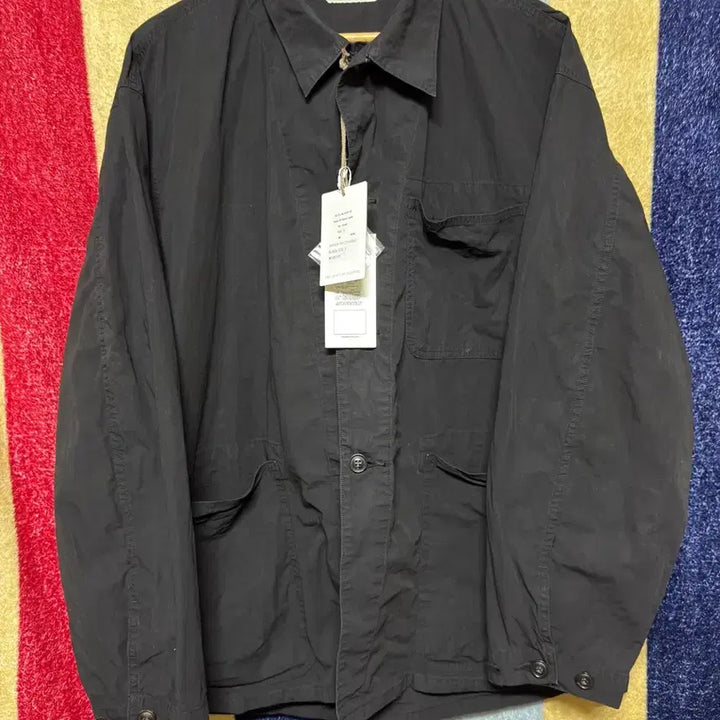 [BUNJANG] HERILL P41 Coverall Black (Size 3) / 헤릴(HERILL) RIPSTOP P41 COVERALL 블랙 3사이즈