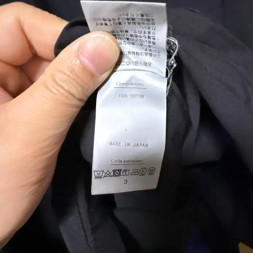 [BUNJANG] HERILL P41 Coverall Black (Size 3) / 헤릴(HERILL) RIPSTOP P41 COVERALL 블랙 3사이즈