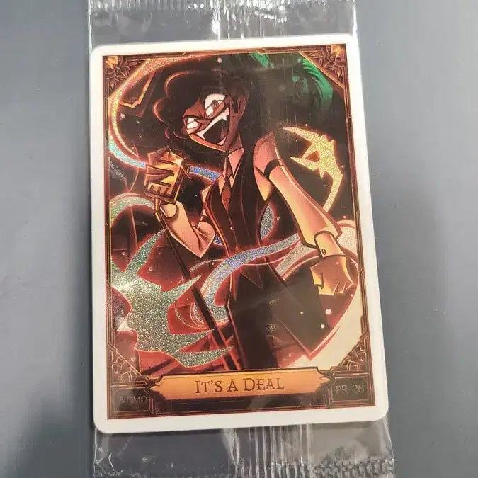 [BUNJANG] Hazbin Hotel Alastor PR-26 Promo Card / 해즈빈 호텔 휴먼 알래스터 프로모 카드 PR-26 미개봉