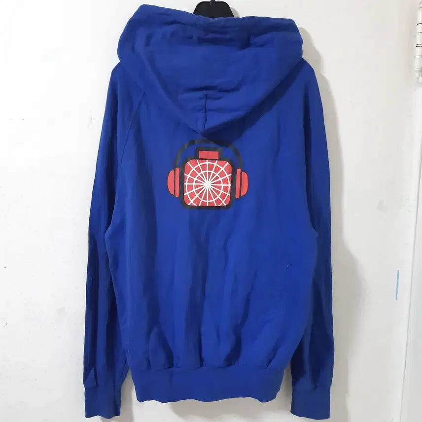 [BUNJANG] Banc Spider-Man Robot Graphic Hoodie / 단종된 옛날 비싼 브랜드 banc 후드 집업 스파이더맨 로봇 그림