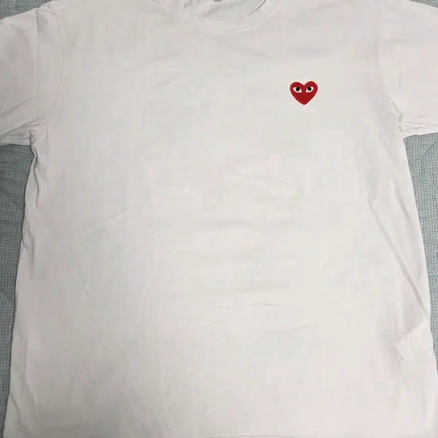 [SOLD OUT] 꼼데가르송 반팔티 화이트 L