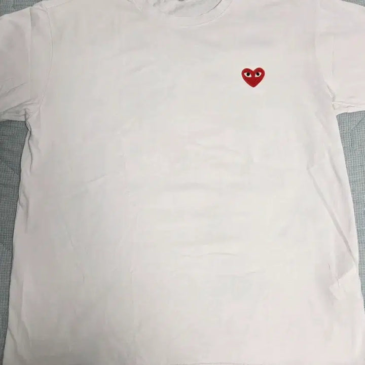 [SOLD OUT] 꼼데가르송 반팔티 화이트 L