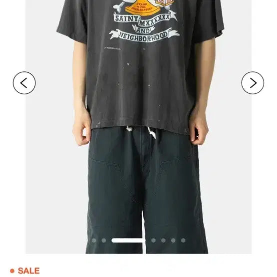 [BUNJANG] Saint Michael x Neighborhood Short Sleeve XXL / 세인트미카엘 x 네이버후드 STHD 반팔 XXL