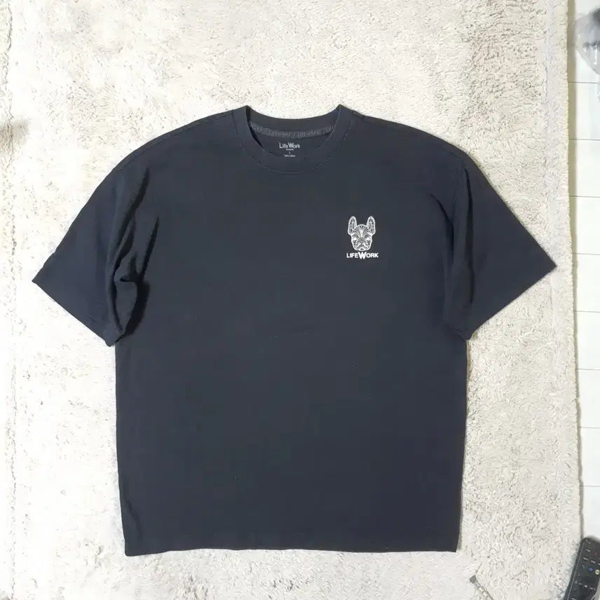 [BUNJANG] LifeWork Short Sleeve T-shirt (Size L) / 라이프워크 반팔 L  (110