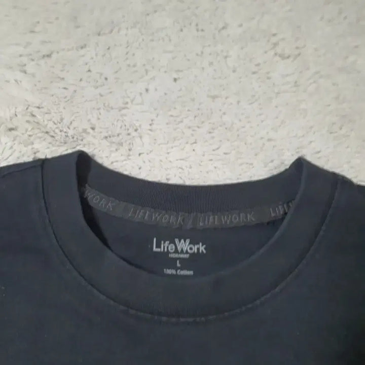 [BUNJANG] LifeWork Short Sleeve T-shirt (Size L) / 라이프워크 반팔 L  (110