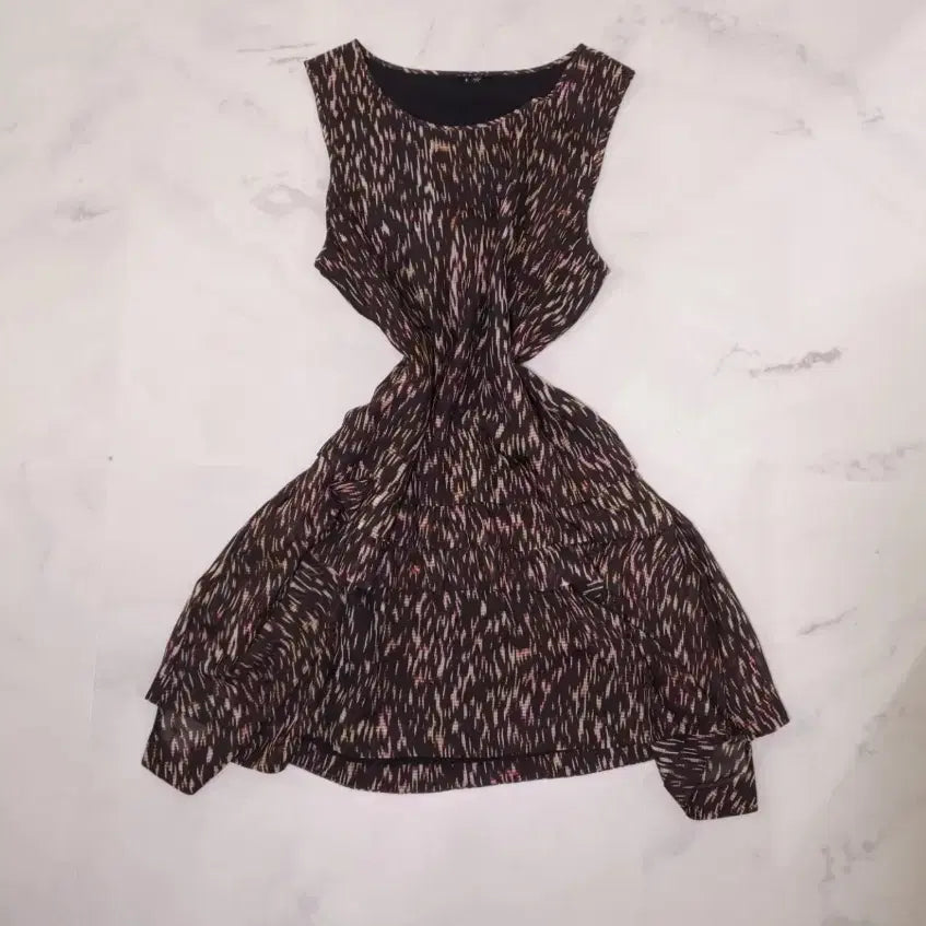 [BUNJANG] Theory Sleeveless Silk Dress / 띠어리 민소매 원피스
