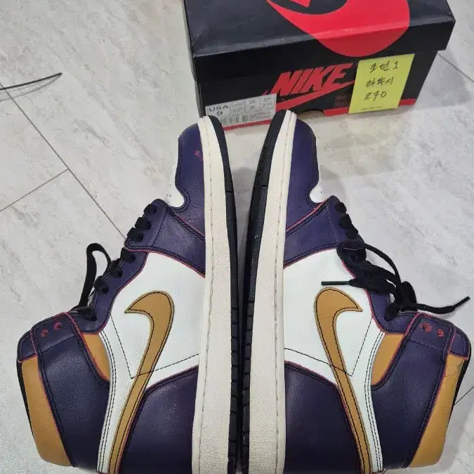 [BUNJANG] Nike Jordan 1 SB LA to Chicago Sneakers / [270] 조던1 SB 라투시 (LA TO CH)