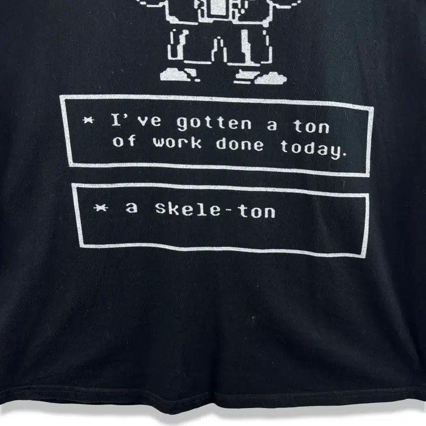 [BUNJANG] Undertale Sans Graphic T-shirt / 언더테일 샌즈 그래픽 티셔츠3017