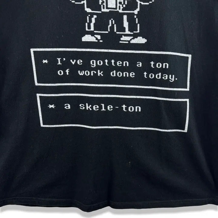 [BUNJANG] Undertale Sans Graphic T-shirt / 언더테일 샌즈 그래픽 티셔츠3017