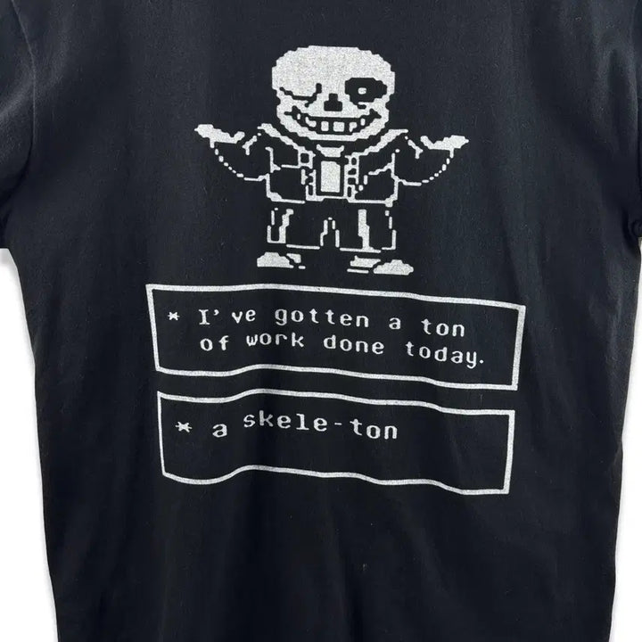[BUNJANG] Undertale Sans Graphic T-shirt / 언더테일 샌즈 그래픽 티셔츠3017