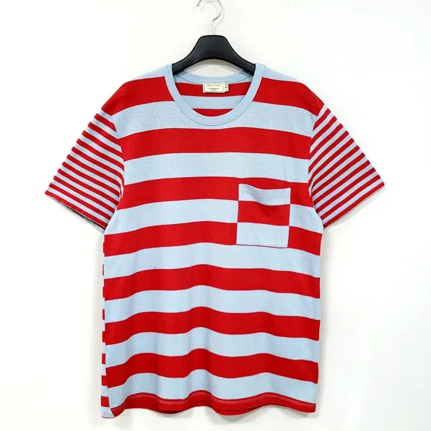 [BUNJANG] Maison Kitsune Tricolor Fox Patch T-shirt / 메종키츠네 트리컬러 폭스 패치 Y927