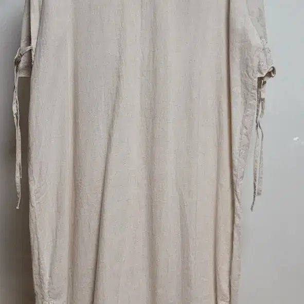 [BUNJANG] MIHO Ivory Linen Long Dress / MIHO 아이보리 린넨 롱 원피스
