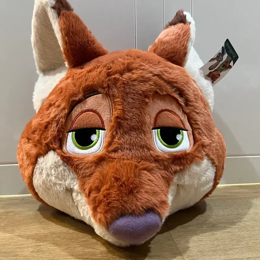 [BUNJANG] Zootopia Nick Wilde Face Cushion / 새상품) 주토피아 닉 대형 얼굴쿠션