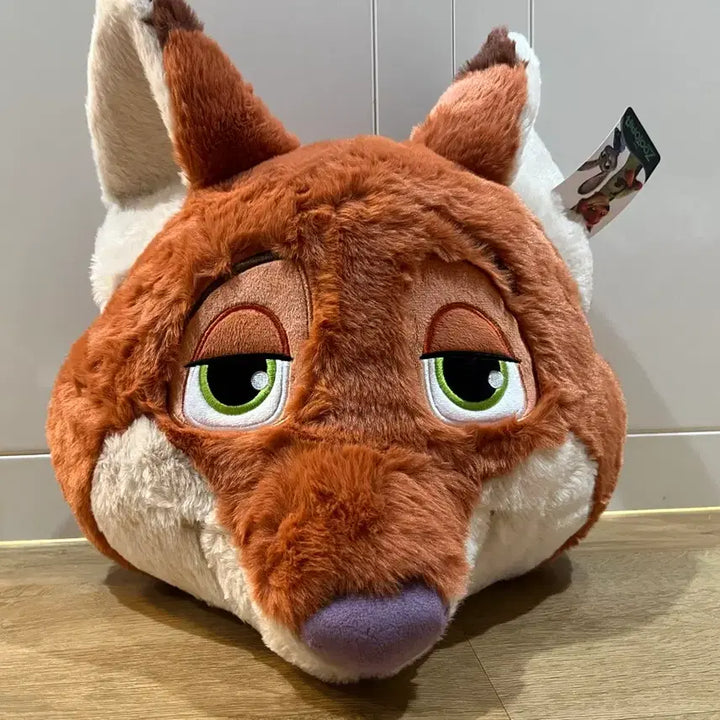 [BUNJANG] Zootopia Nick Wilde Face Cushion / 새상품) 주토피아 닉 대형 얼굴쿠션