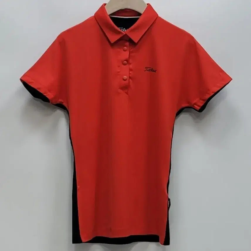 [SOLD OUT] Titleist 타이틀리스트 골프 반팔 티셔츠 / 여 S (85) 레드