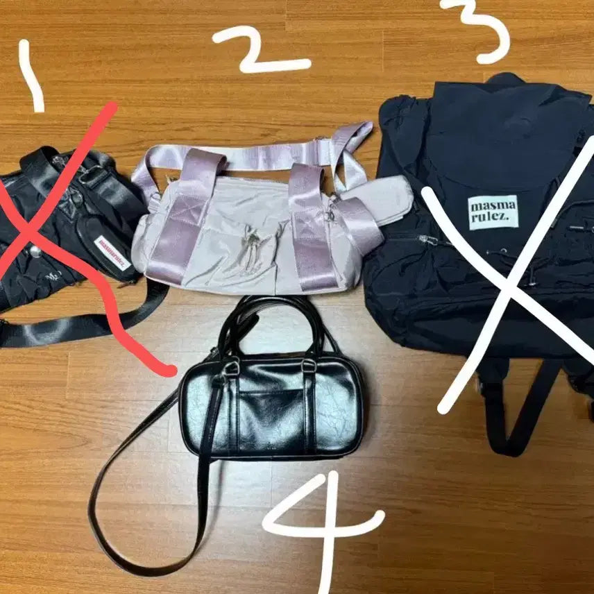 [BUNJANG] Masmarules Handbags Bundle Set / 수납력 짱 좋은 여성 가방 5종 판매