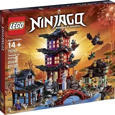 [SOLD OUT] 레고 닌자고 에어짓주 신전 70751 (건물)1회조립(무료배송)주말특가!