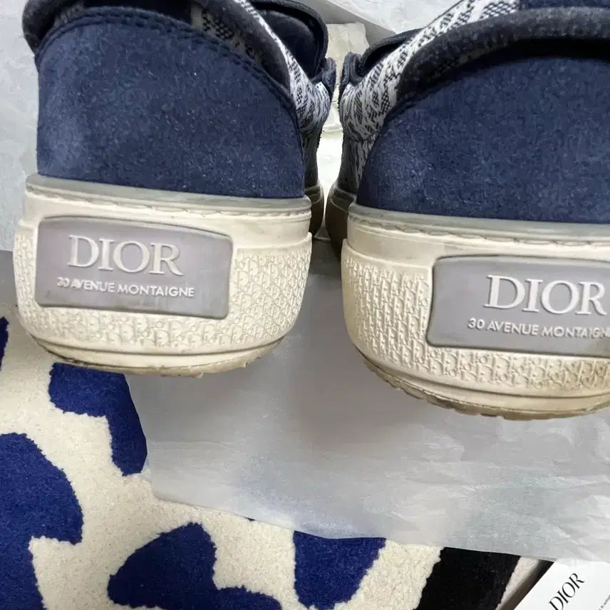 [BUNJANG] Dior B33 Navy Sneakers / 디올 B33 네이비 42