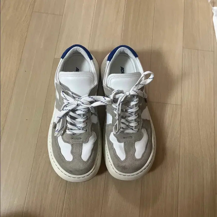 [BUNJANG] ADER ERROR Log Bounce Off White Sneakers / 아더에러 로그 바운스 오프 화이트 260