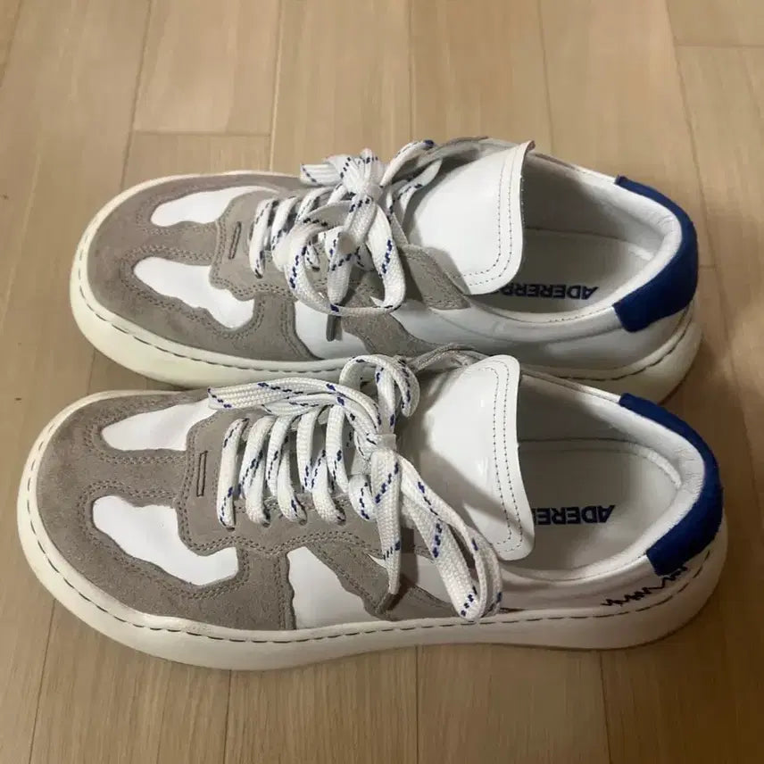 [BUNJANG] ADER ERROR Log Bounce Off White Sneakers / 아더에러 로그 바운스 오프 화이트 260