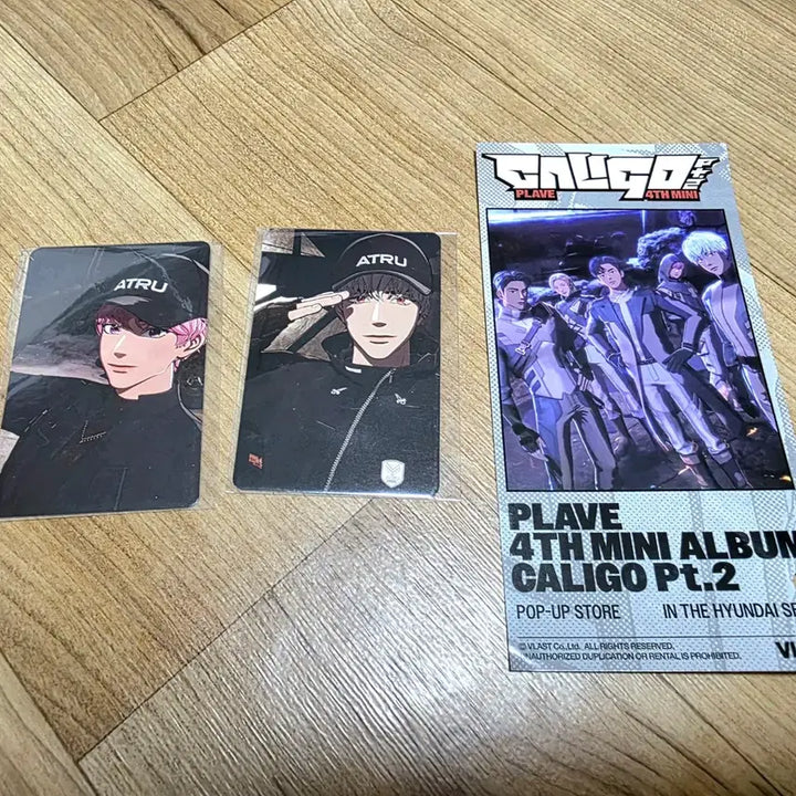 [SOLD OUT] set)플레이브 더현대 럭드 특전 에픽서울 티켓 스티커 plave