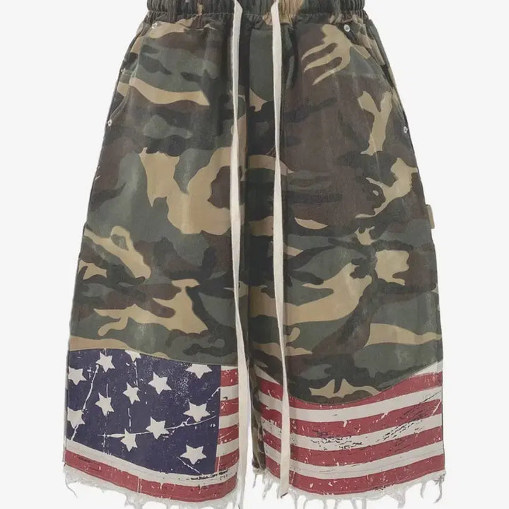 [BUNJANG] KOIN SEOUL x WAS American Bermuda Shorts (Camo) / 새상품 코인서울 워즈 아메리칸 버뮤다 쇼츠