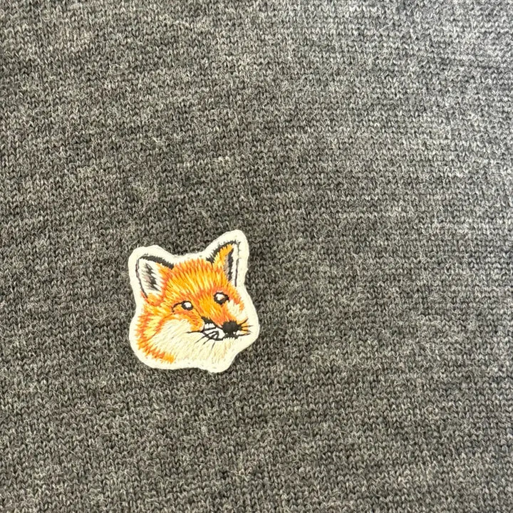 [SOLD OUT] 메종키츠네 싱글폭스 가디건 차콜 M