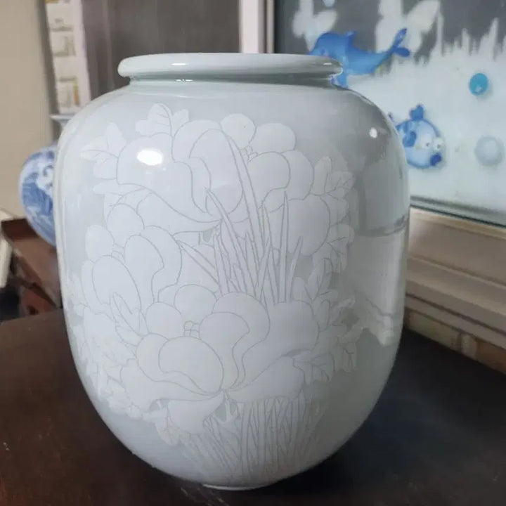 [BUNJANG] Walldang White Porcelain Vase / 백자 도자기 (월당)