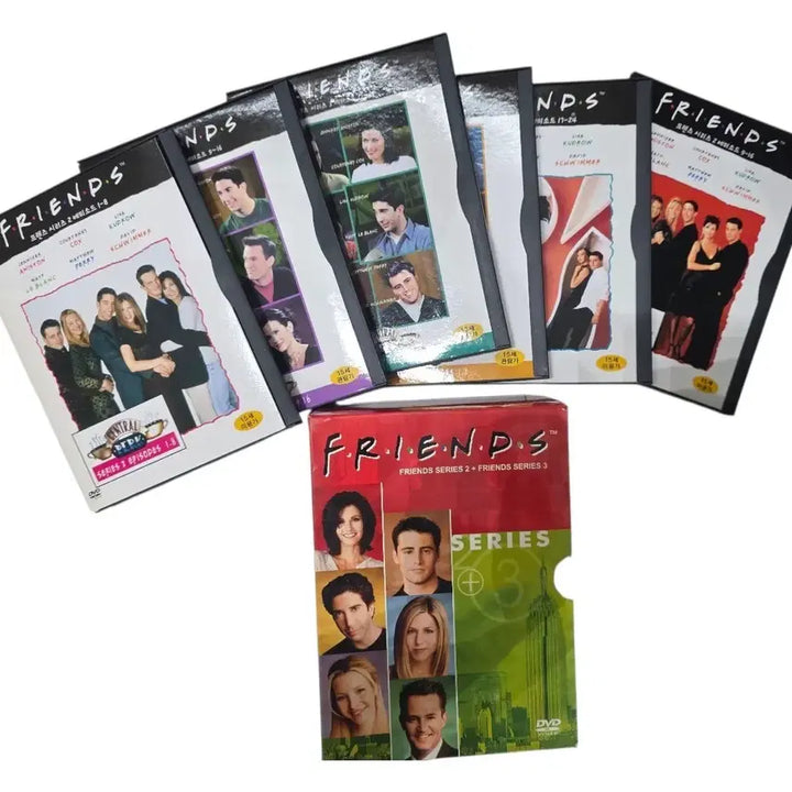 [BUNJANG] Friends Season 2 &amp; 3 DVD Box Set / 미드 프렌즈(F.R.I.E.N.D.S) 시즌 2 + 시즌 3 DVD 박스