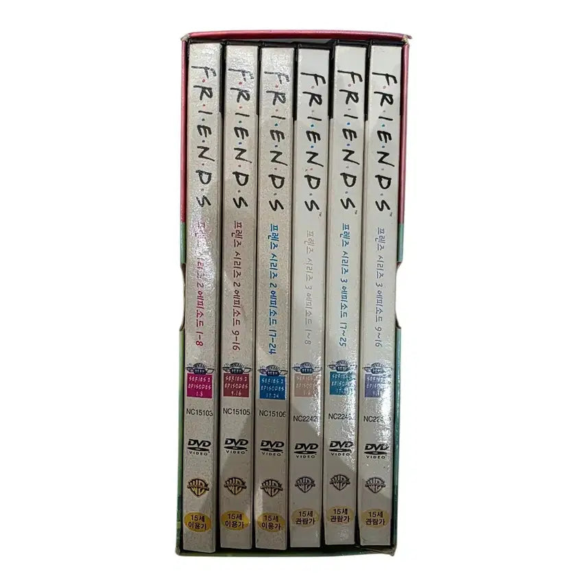 [BUNJANG] Friends Season 2 &amp; 3 DVD Box Set / 미드 프렌즈(F.R.I.E.N.D.S) 시즌 2 + 시즌 3 DVD 박스