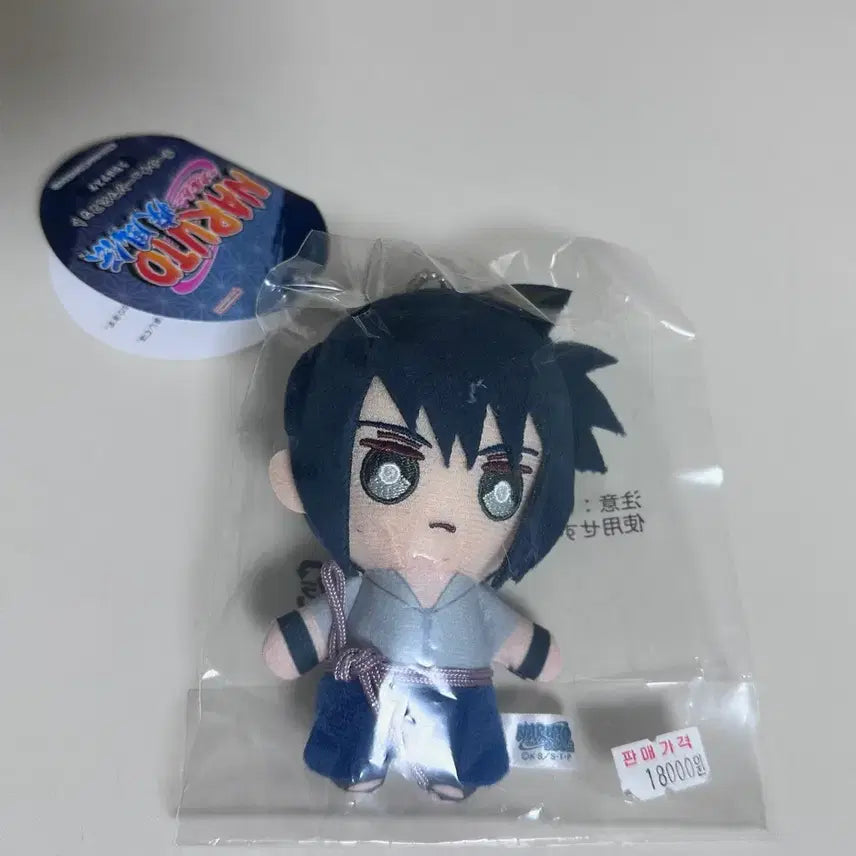 [BUNJANG] Naruto Sasuke Boltein Plush / 나루토 사스케 볼체인 누이