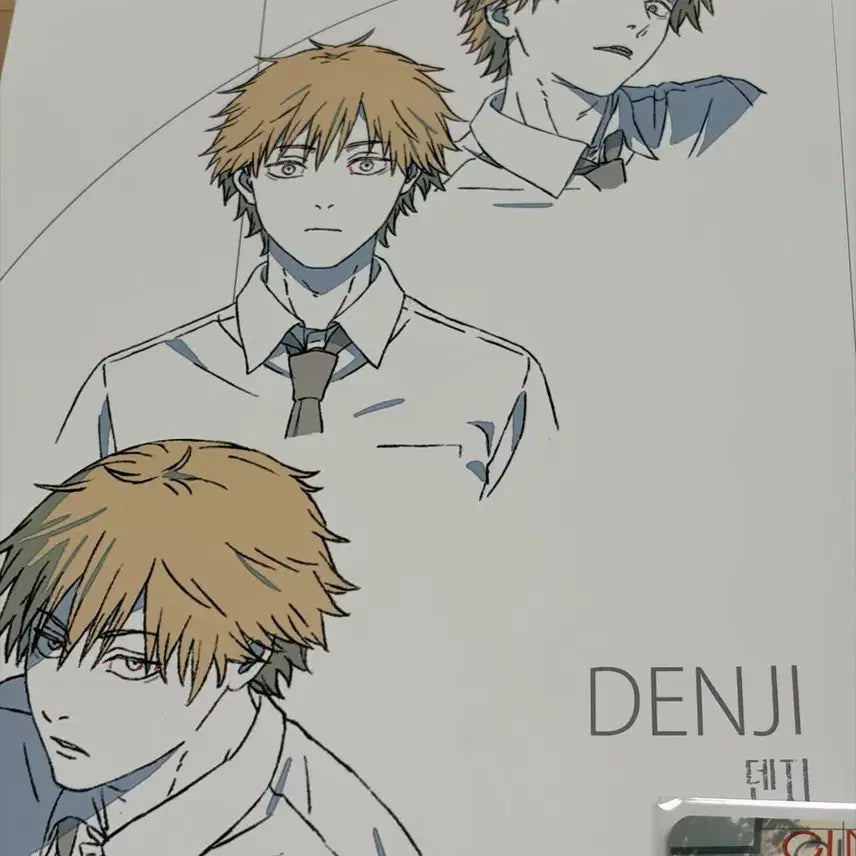 [BUNJANG] Chainsaw Man Denji POB Poster / 체인소맨 팝업 원화 포스터 특전 덴지